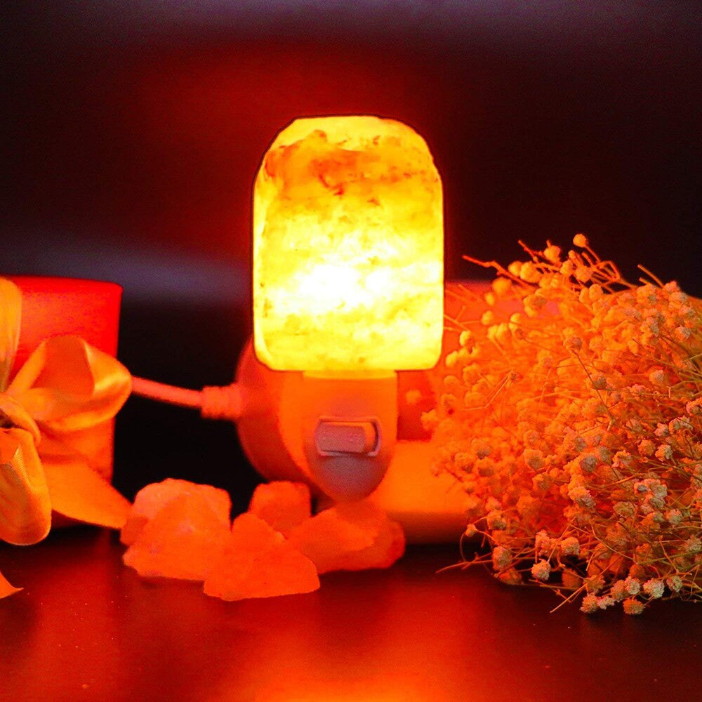 Rose Salt Wall Lamp Night Light-Your Soul Place