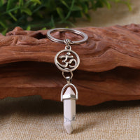 Thumbnail for Life Force Om Crystal Keychain-Your Soul Place