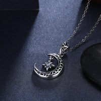 Thumbnail for Moon Goddess Sterling Silver Necklace-Your Soul Place