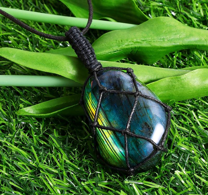 Dragons Heart Labradorite Necklace-Your Soul Place