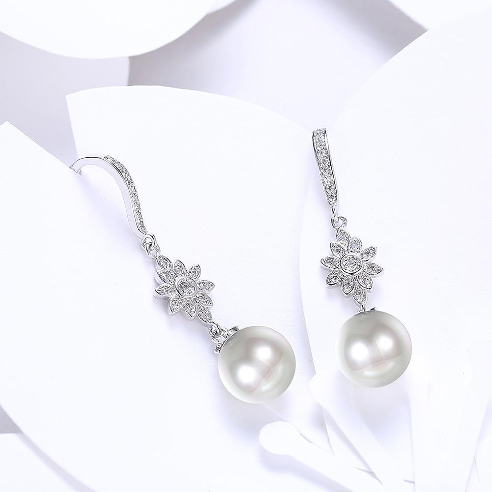 Starburst Freshwater Pearl Earrings-Your Soul Place