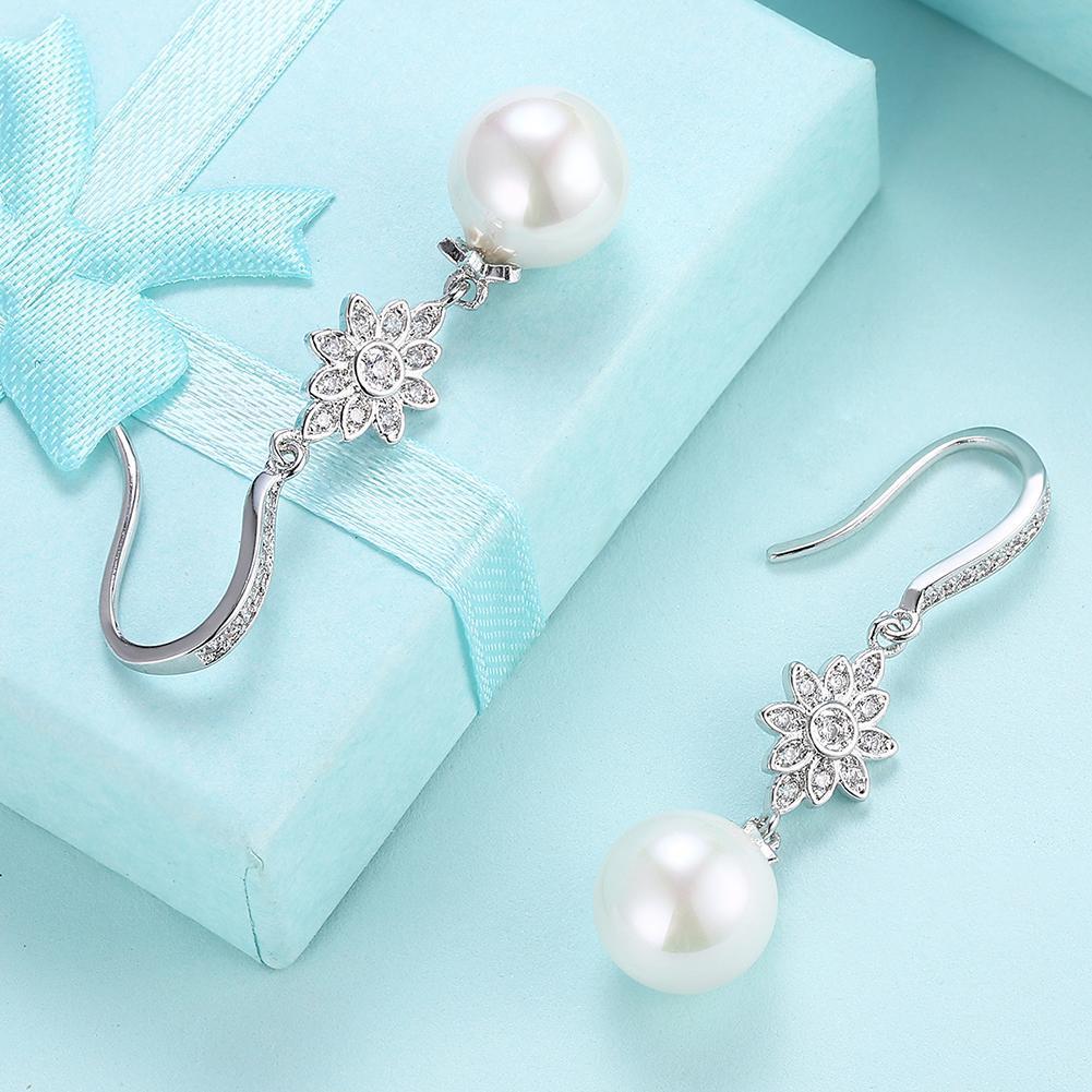 Starburst Freshwater Pearl Earrings-Your Soul Place