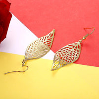 Thumbnail for Golden Leaves Drop Earrings-Your Soul Place