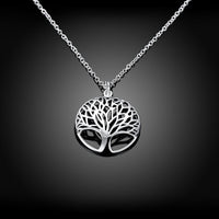 Thumbnail for Tree Of Life White Gold Necklace-Your Soul Place