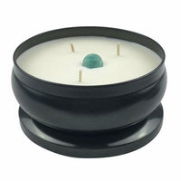 Thumbnail for Amazonite Crystal Infused Soy Wax Candle-Your Soul Place