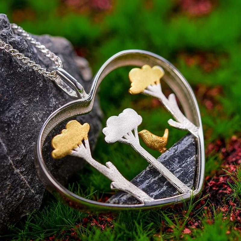 Natural Planting Trees of Clouds Necklace-Your Soul Place