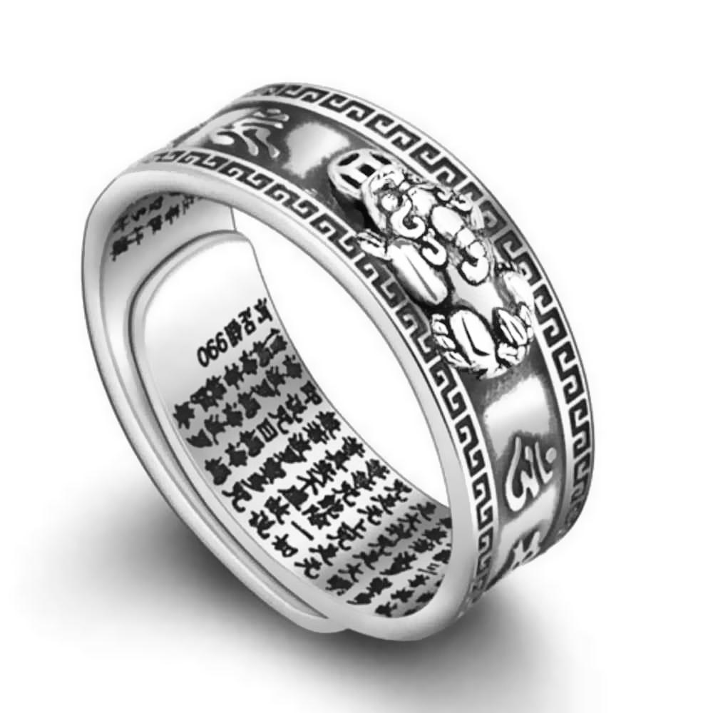 Lucky Feng Shui Pixiu Wealth & Protection Ring-Your Soul Place