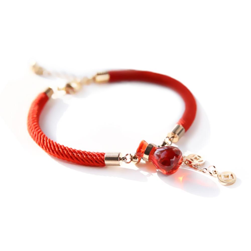 Lucky Red Money Bag Bracelet-Your Soul Place