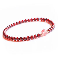 Thumbnail for Natural Garnet Lucky Charm Healing Bracelet (Limited Edition)-Your Soul Place