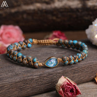 Thumbnail for Serenity Sparkling Opal Braided Bracelet
