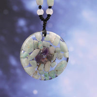Thumbnail for Amazonite Reiki Orgonite Energy Necklace-Your Soul Place