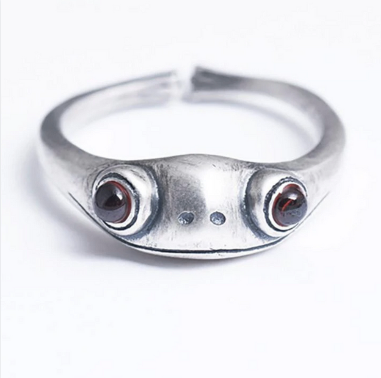 Tibetan Silver Fertility Frog Ring-Your Soul Place