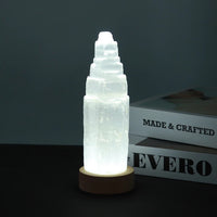 Thumbnail for Selenite Tower Cleansing Lamp-Your Soul Place