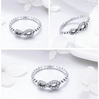 Thumbnail for Sterling Silver Forever Love Infinity Ring-Your Soul Place