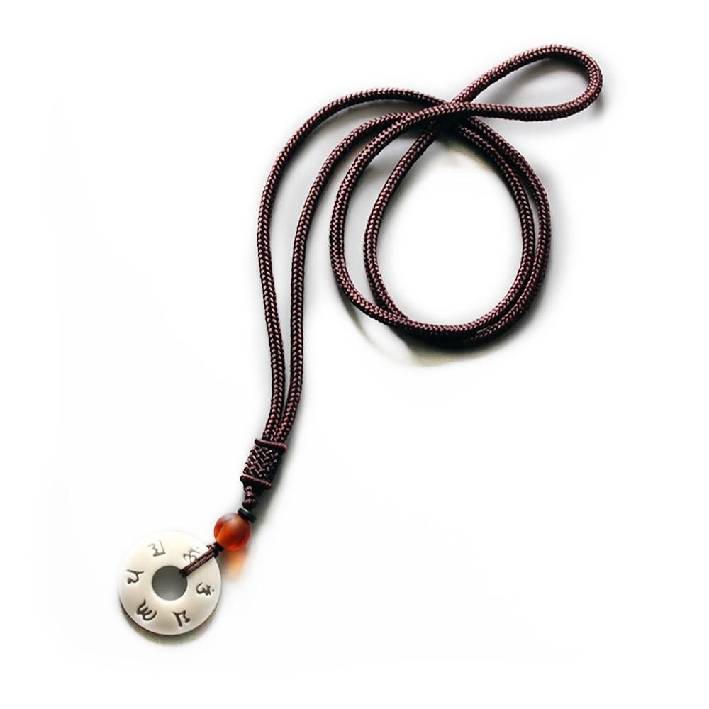 Tibetan Buddhist Handmade OM Necklace-Your Soul Place
