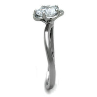 Thumbnail for Flower Crystal Stainless Steel Ring-Your Soul Place