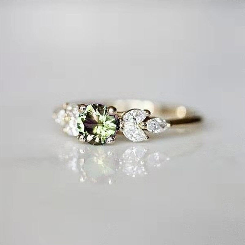 The Green Crystal Charmer Ring