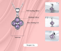 Thumbnail for Vintage Style Amethyst Necklace-Your Soul Place