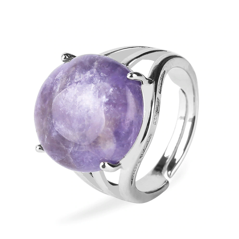 Natural Gemstone Cocktail Ring-Your Soul Place