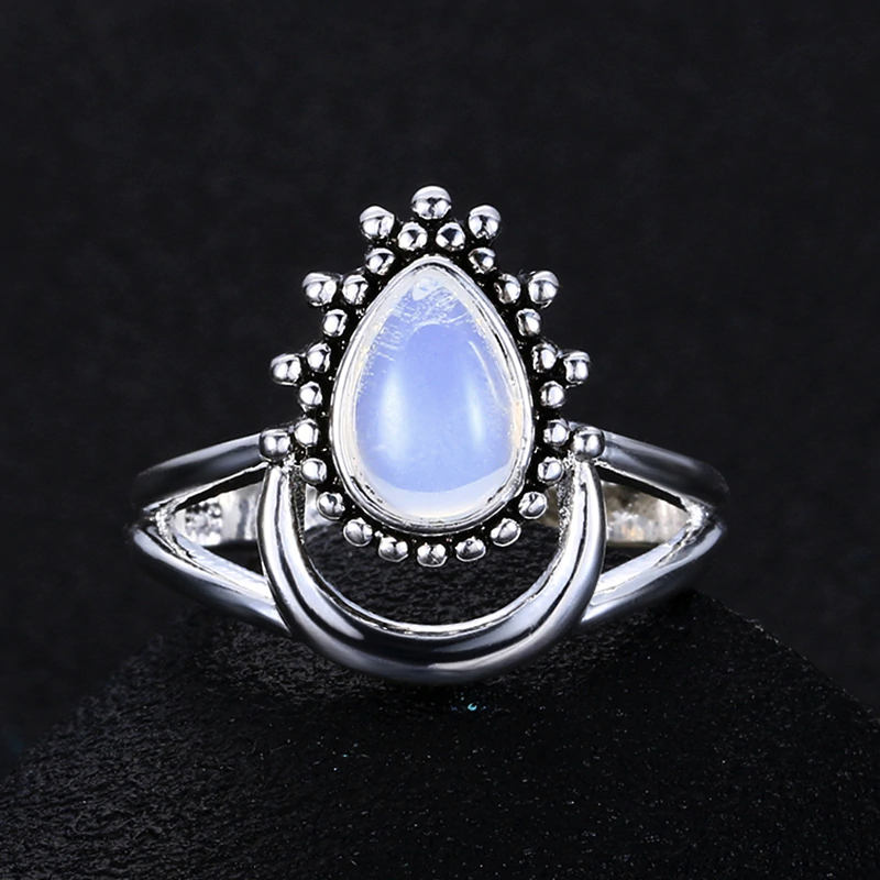 Moon Dew Moonstone Ring-Your Soul Place