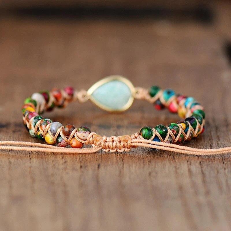 Handmade Mini Beads Amazonite Bracelet-Your Soul Place