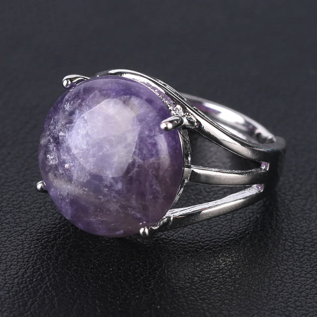 Natural Gemstone Cocktail Ring-Your Soul Place
