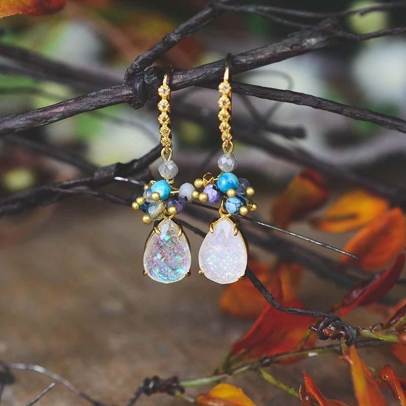 Idyllwild Opal Handmade Dangle Earrings-Your Soul Place