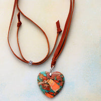 Thumbnail for So Much Love Jasper Leather Necklaces-Your Soul Place