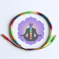 Thumbnail for Auric Lucky Chakra Handmade Buddhist Knots Rope Bracelet-Your Soul Place