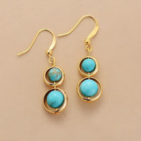 Thumbnail for Fruitfulness Turquoise Dangle Earrings-Your Soul Place