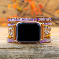 Thumbnail for The Fearless Amethyst Apple Watch Strap-Your Soul Place
