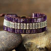 Thumbnail for Love Birthstone Amethyst Bracelet-Your Soul Place