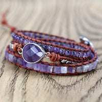 Thumbnail for The Fearless Amethyst Wrap Bracelet-Your Soul Place