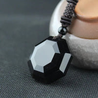 Thumbnail for Black Obsidian Jewel Necklace-Your Soul Place