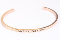 Thumbnail for Good Vibes Mantra Bangle-Your Soul Place