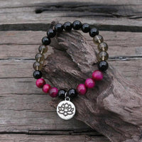 Thumbnail for Tigers Eye and Onyx Personal Power Bracelet-Your Soul Place