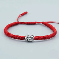 Thumbnail for Buddha Charm Lucky Handmade Buddhist Knots Rope Bracelet-Your Soul Place