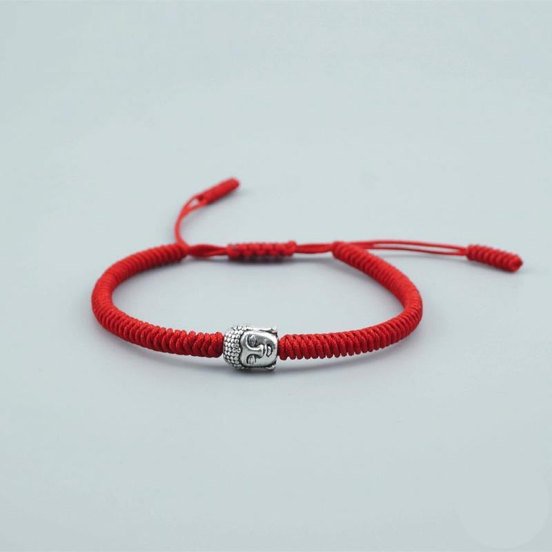 Buddha Charm Lucky Handmade Buddhist Knots Rope Bracelet-Your Soul Place