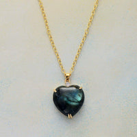 Thumbnail for Carry My Heart Labradorite Necklace-Your Soul Place