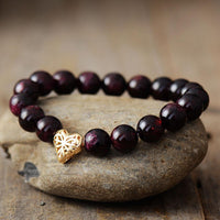 Thumbnail for Classic Beauty Garnet Beads Bracelet-Your Soul Place