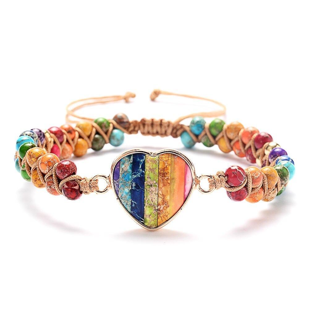 The Chakra-Loving Jasper Braided Friendship Bracelet-Your Soul Place