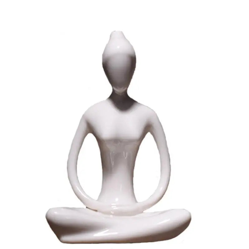 Ceramic Yoga Lady Decoration - Your Soul Place