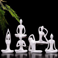 Thumbnail for Ceramic Yoga Lady Decoration-Your Soul Place