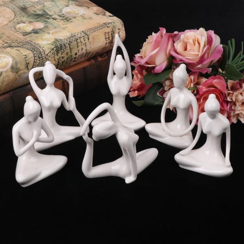 Ceramic Yoga Lady Decoration-Your Soul Place