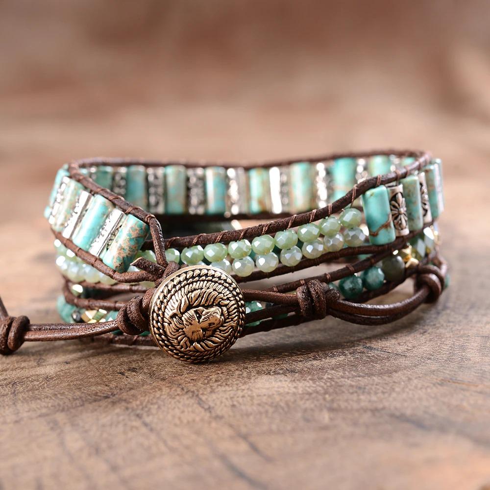 Vintage Turquoise Calming Bracelet-Your Soul Place