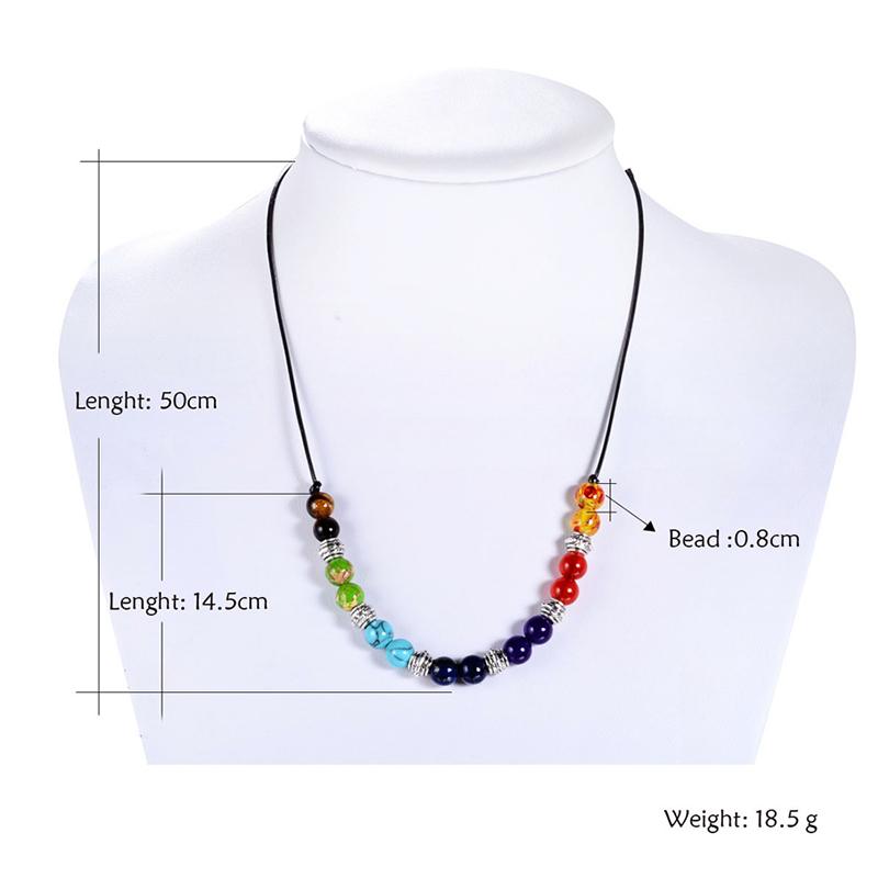 Chakra Healing Beads Necklace-Your Soul Place