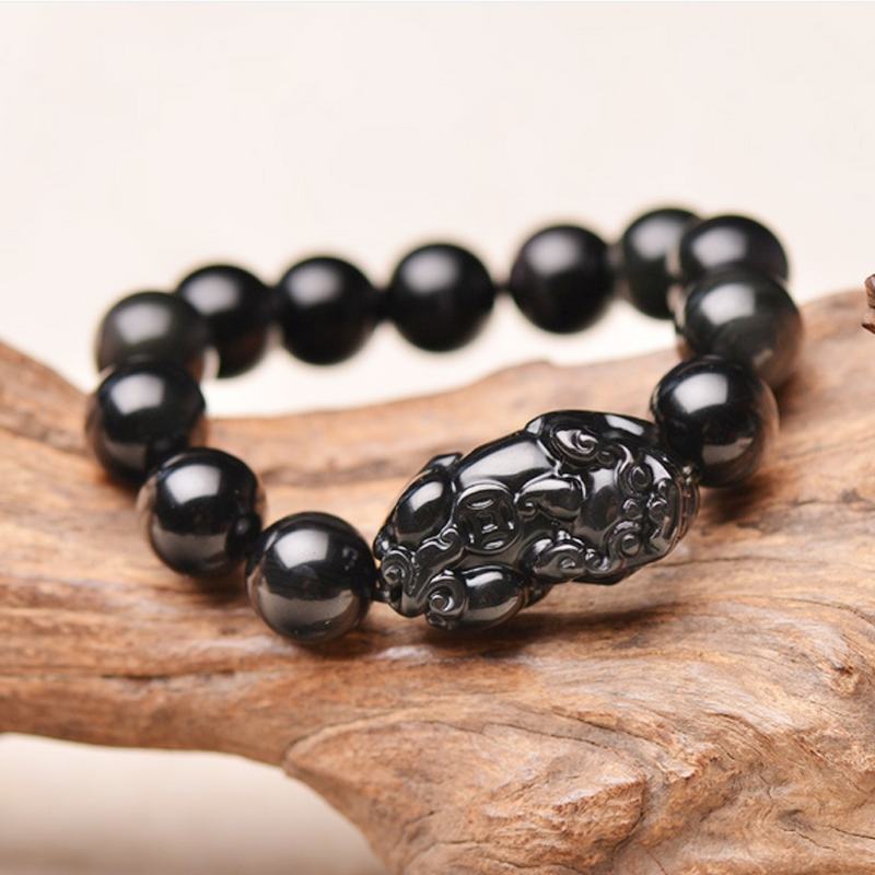 Pi Yao Obsidian Wealth Bracelet-Your Soul Place