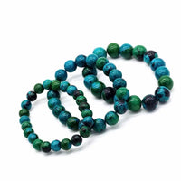 Thumbnail for Chrysocolla Earth Stone Bracelet-Your Soul Place