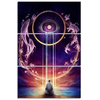 Thumbnail for Circle of Life 3-Piece Canvas Art by JoJoesArt-Your Soul Place