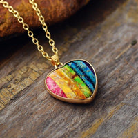 Thumbnail for The Chakra-Loving Heart Jasper Necklace-Your Soul Place